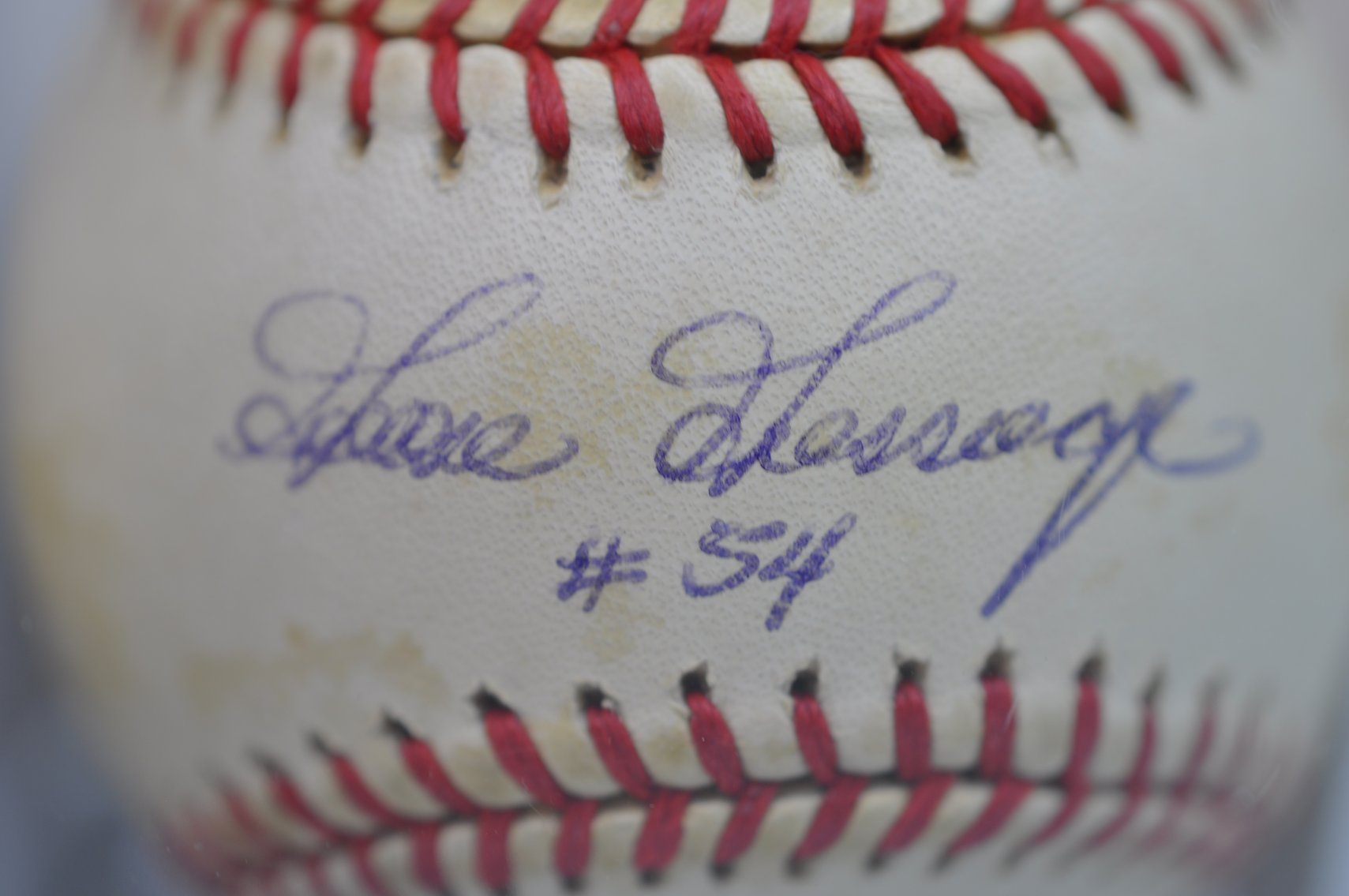Baseballs Signed by Famous Players of the 70's