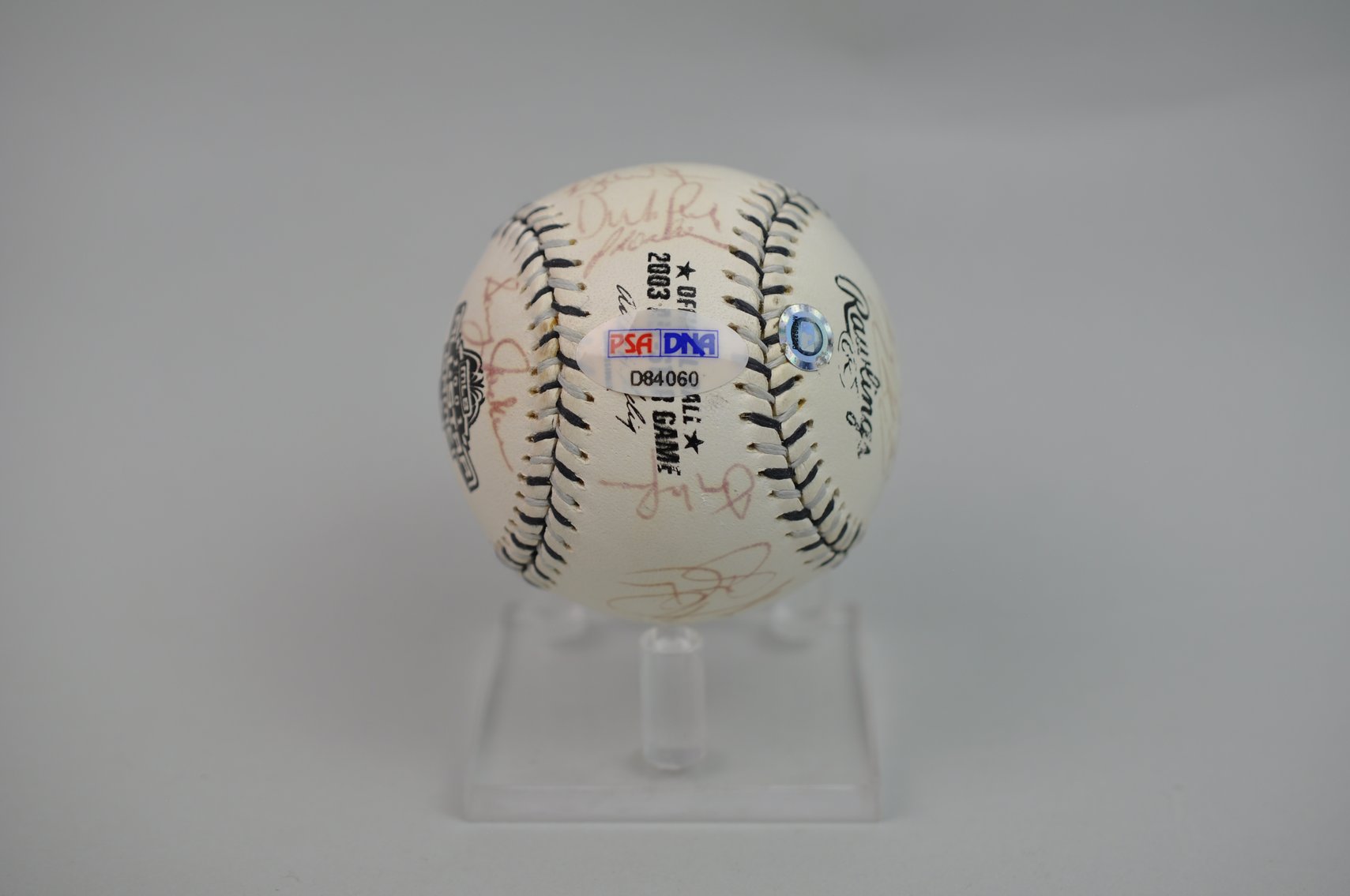 2003 NL All-Star Team Signed Baseball