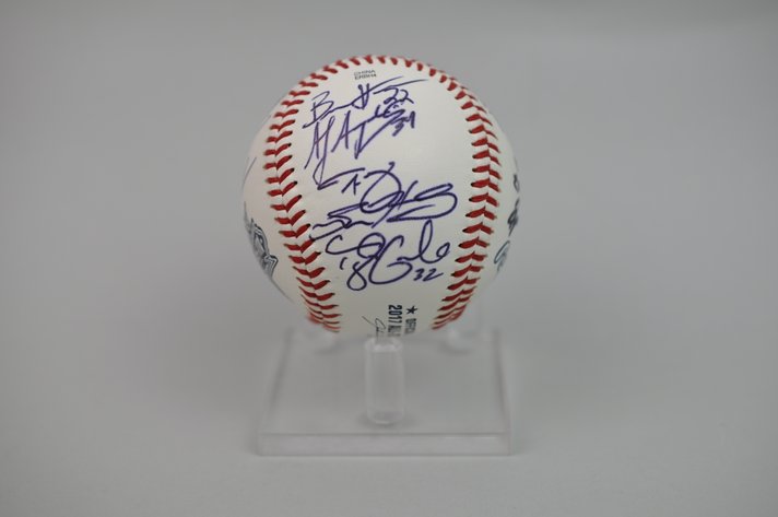 2017 Carolina League All-Stars Signed Baseball