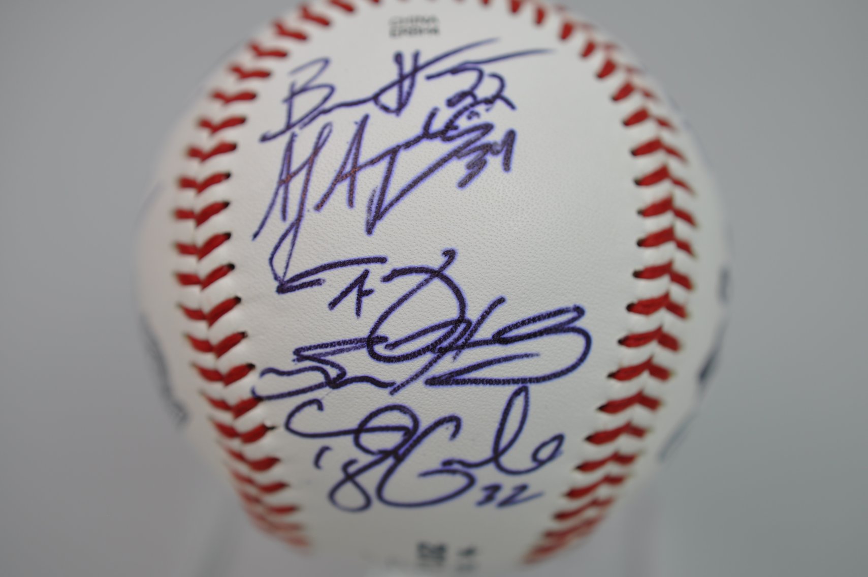 2017 Carolina League All-Stars Signed Baseball