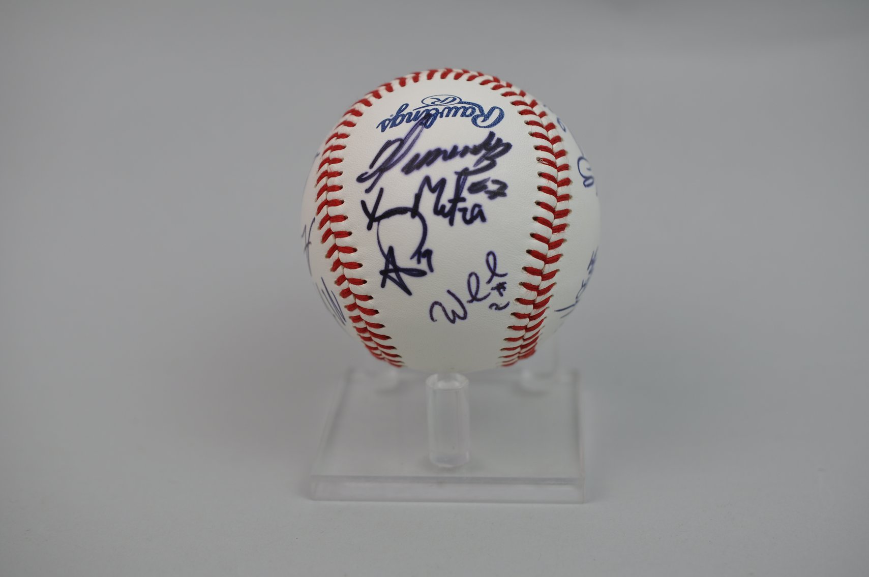 2017 Carolina League All-Stars Signed Baseball