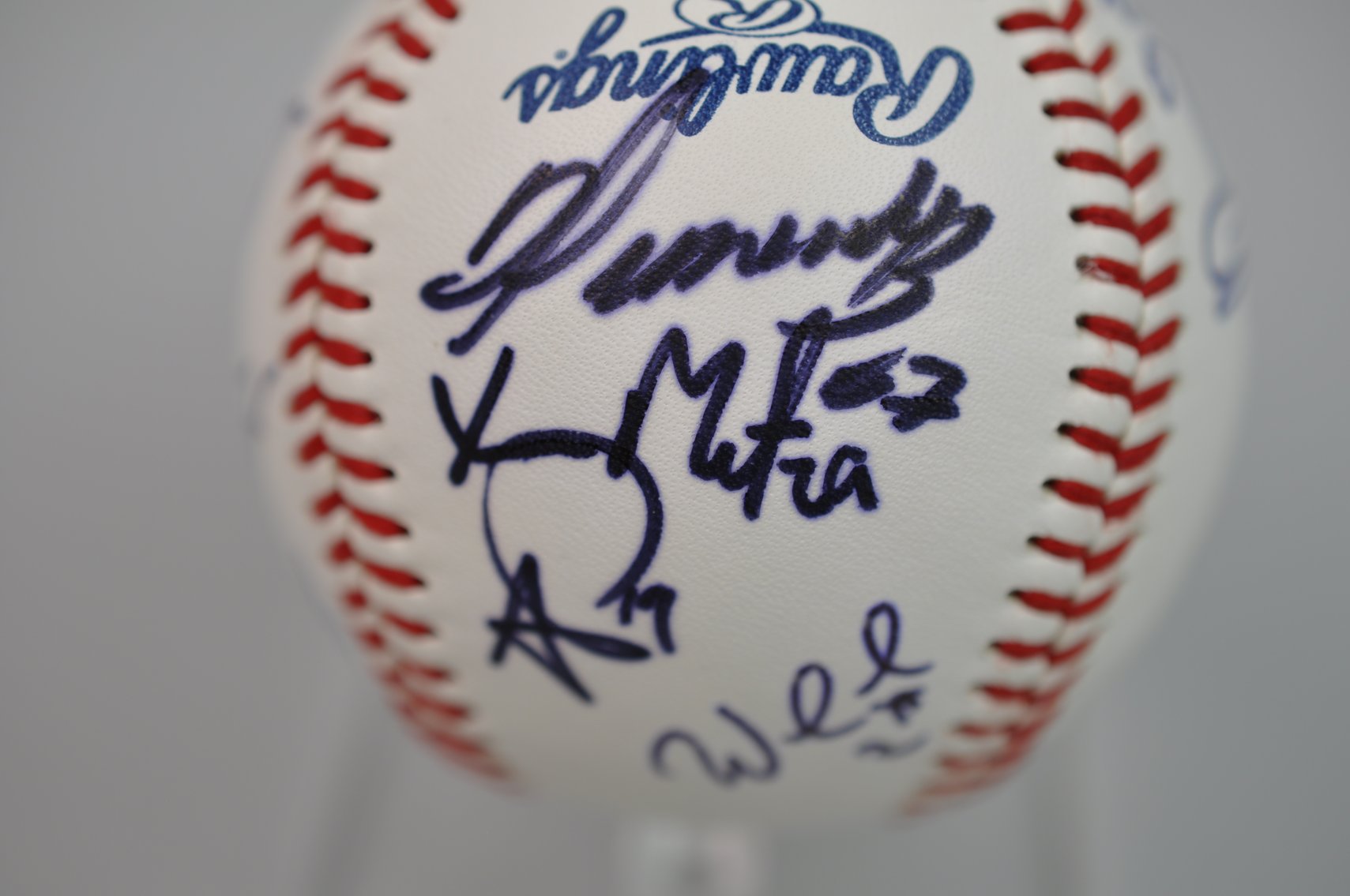 2017 Carolina League All-Stars Signed Baseball