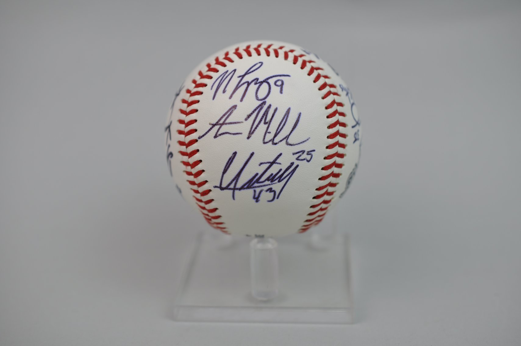 2017 Carolina League All-Stars Signed Baseball