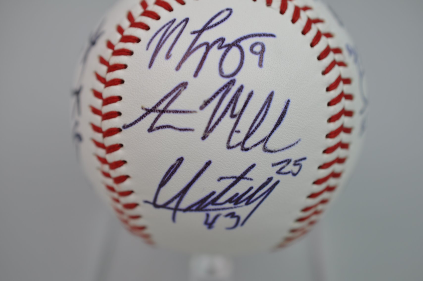 2017 Carolina League All-Stars Signed Baseball