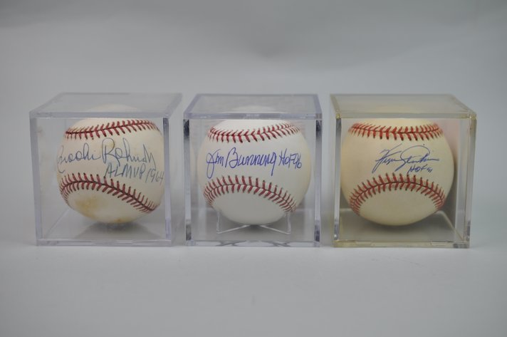 1970s All-Star Legends Signed Baseballs