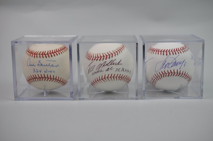 Dodgers Legends Inscribed Baseballs