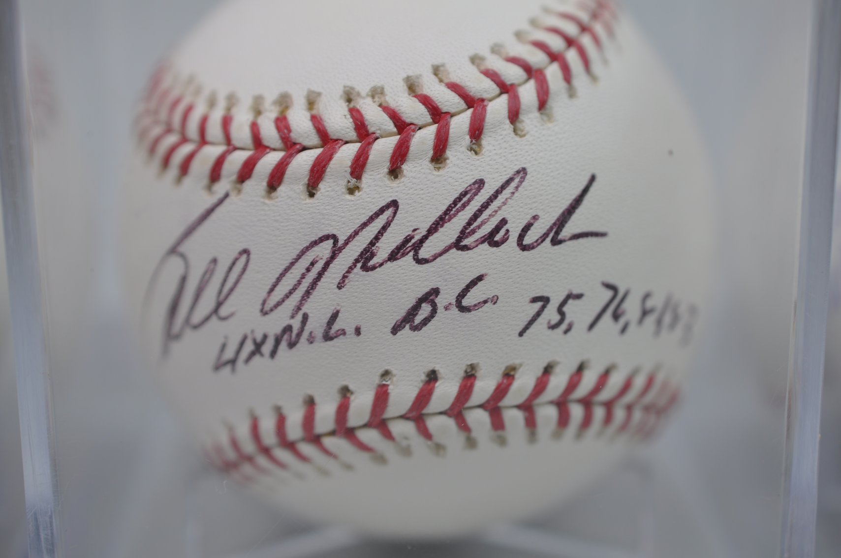 Dodgers Legends Inscribed Baseballs