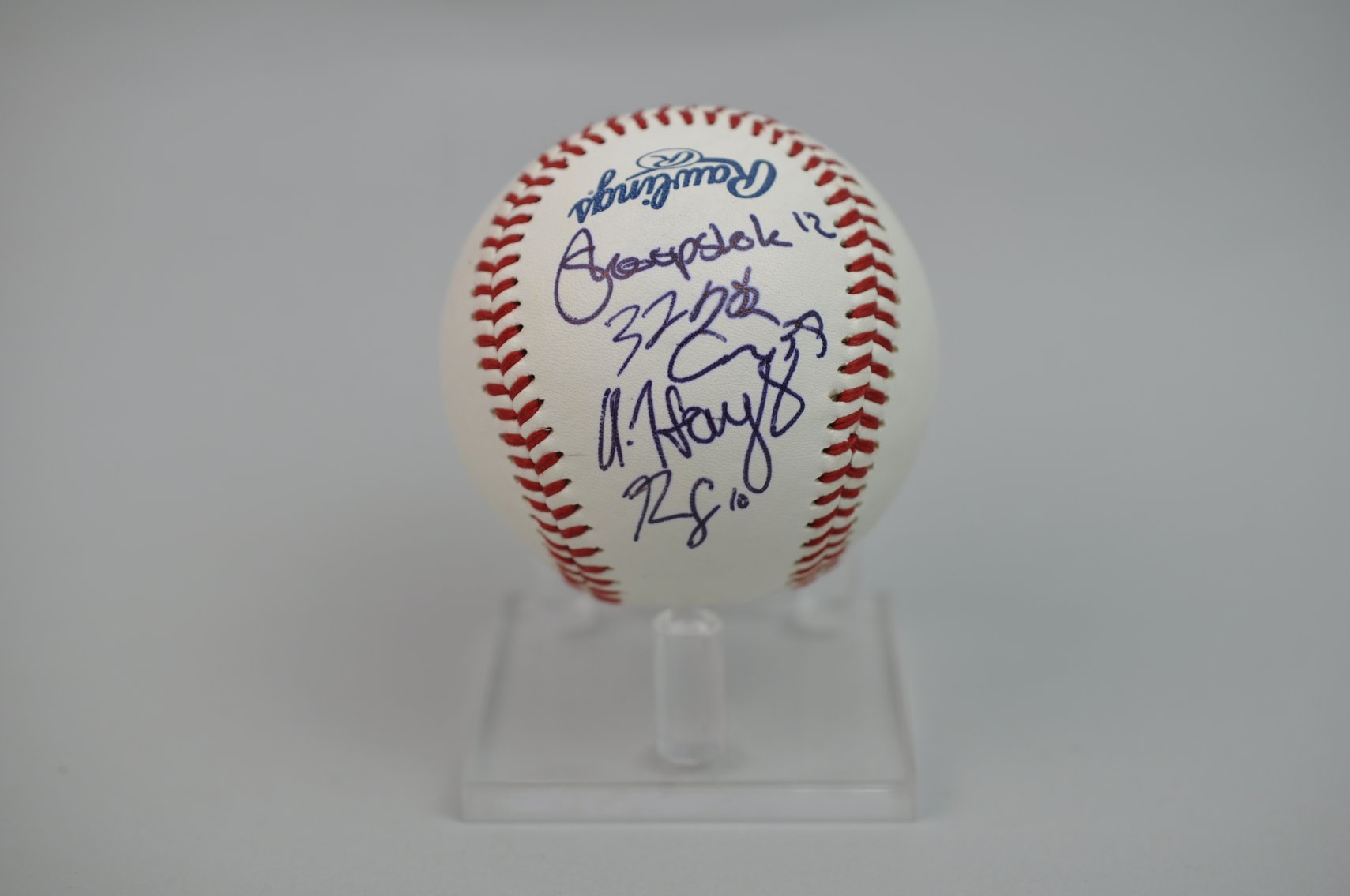 2017 Carolina League All-Stars Signed Baseball