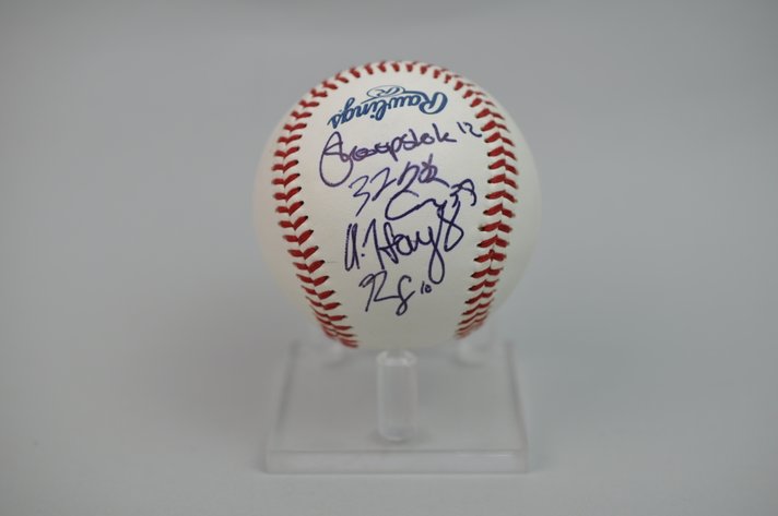 2017 Carolina League All-Stars Signed Baseball