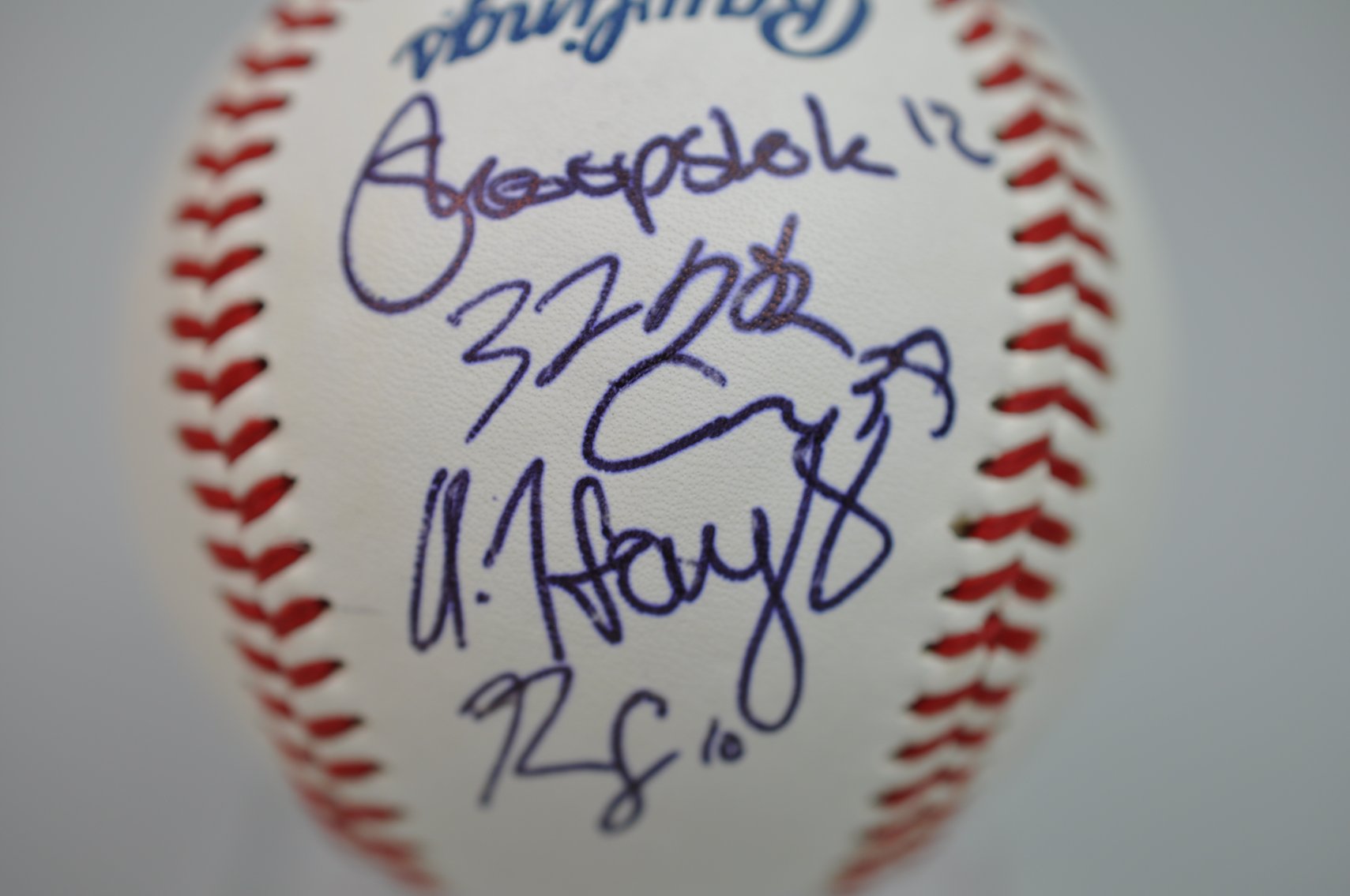2017 Carolina League All-Stars Signed Baseball