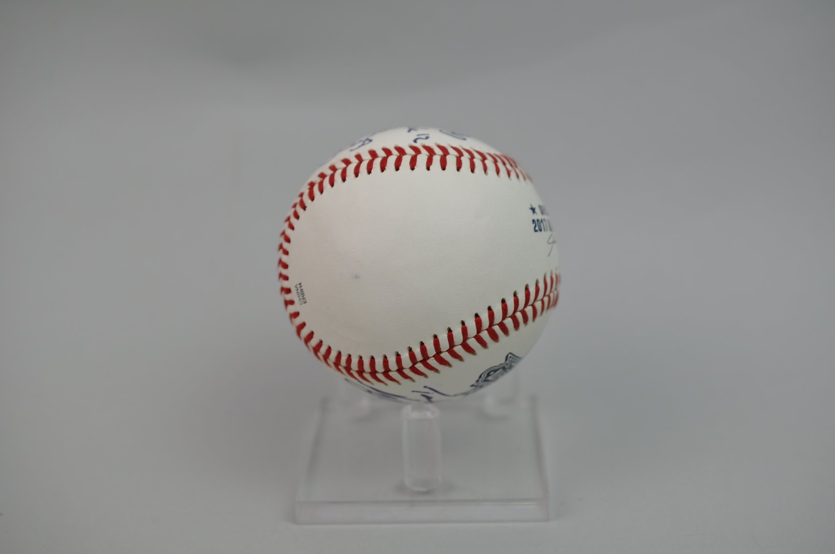 2017 Carolina League All-Stars Signed Baseball