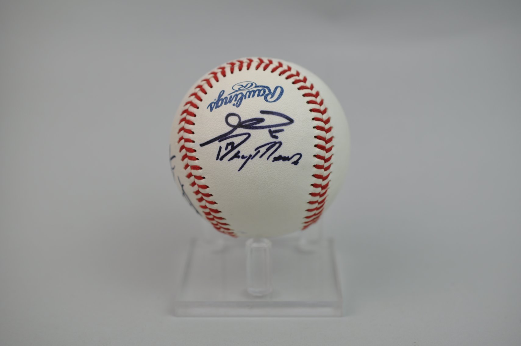 2017 Carolina League All-Stars Signed Baseball