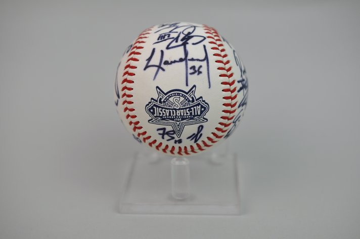2017 Carolina League All-Stars Signed Baseball