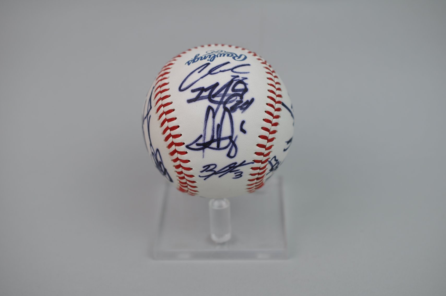 2017 Carolina League All-Stars Signed Baseball