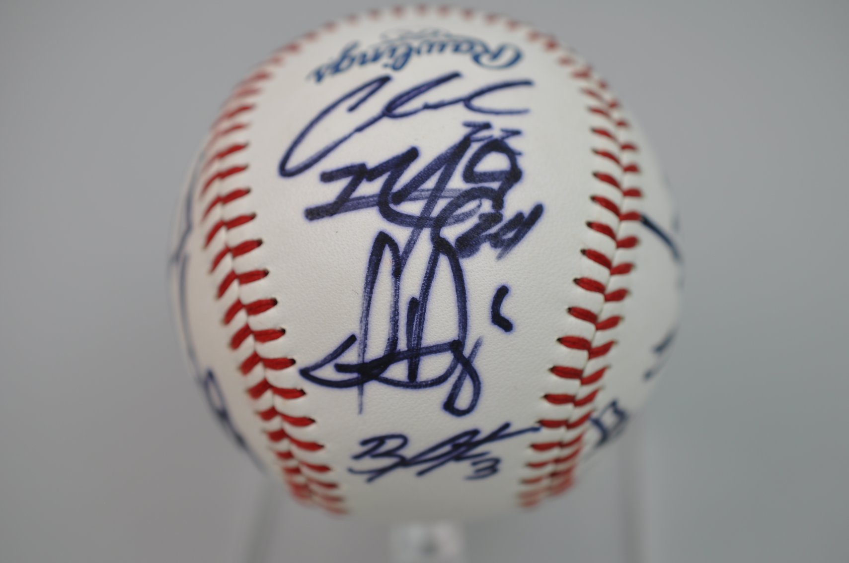 2017 Carolina League All-Stars Signed Baseball