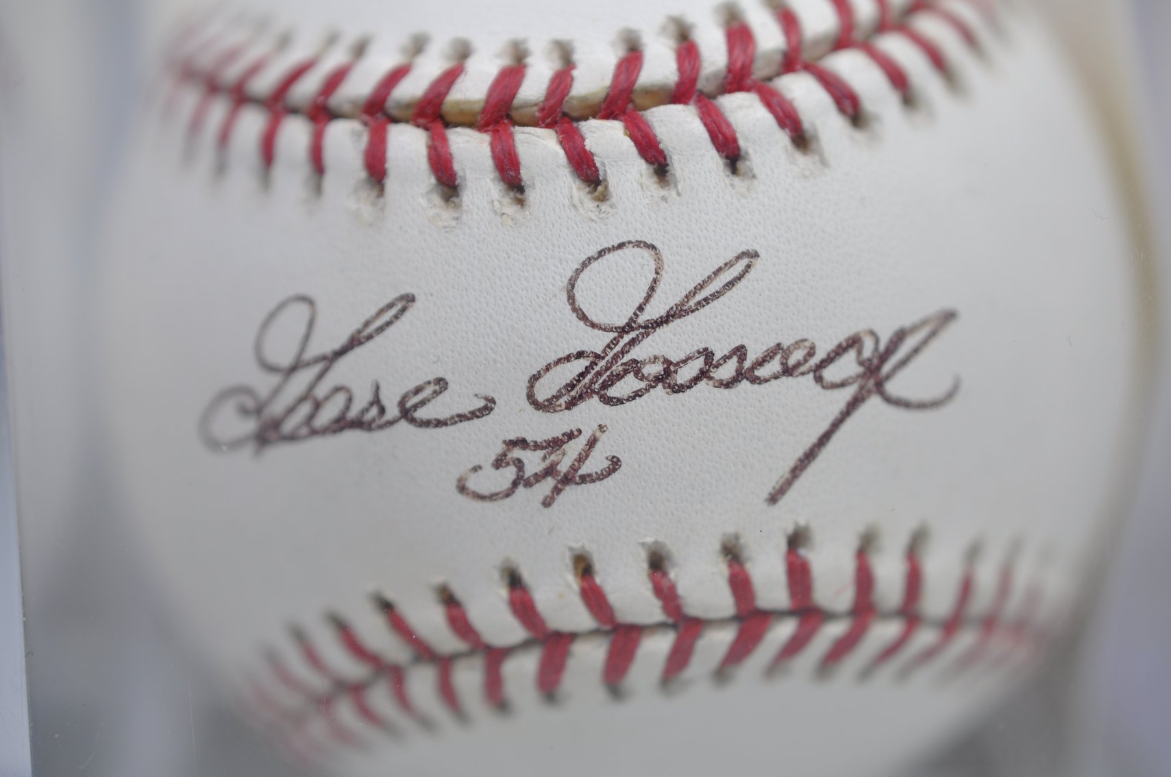 Baseballs Signed by Stars of Free Agency Era