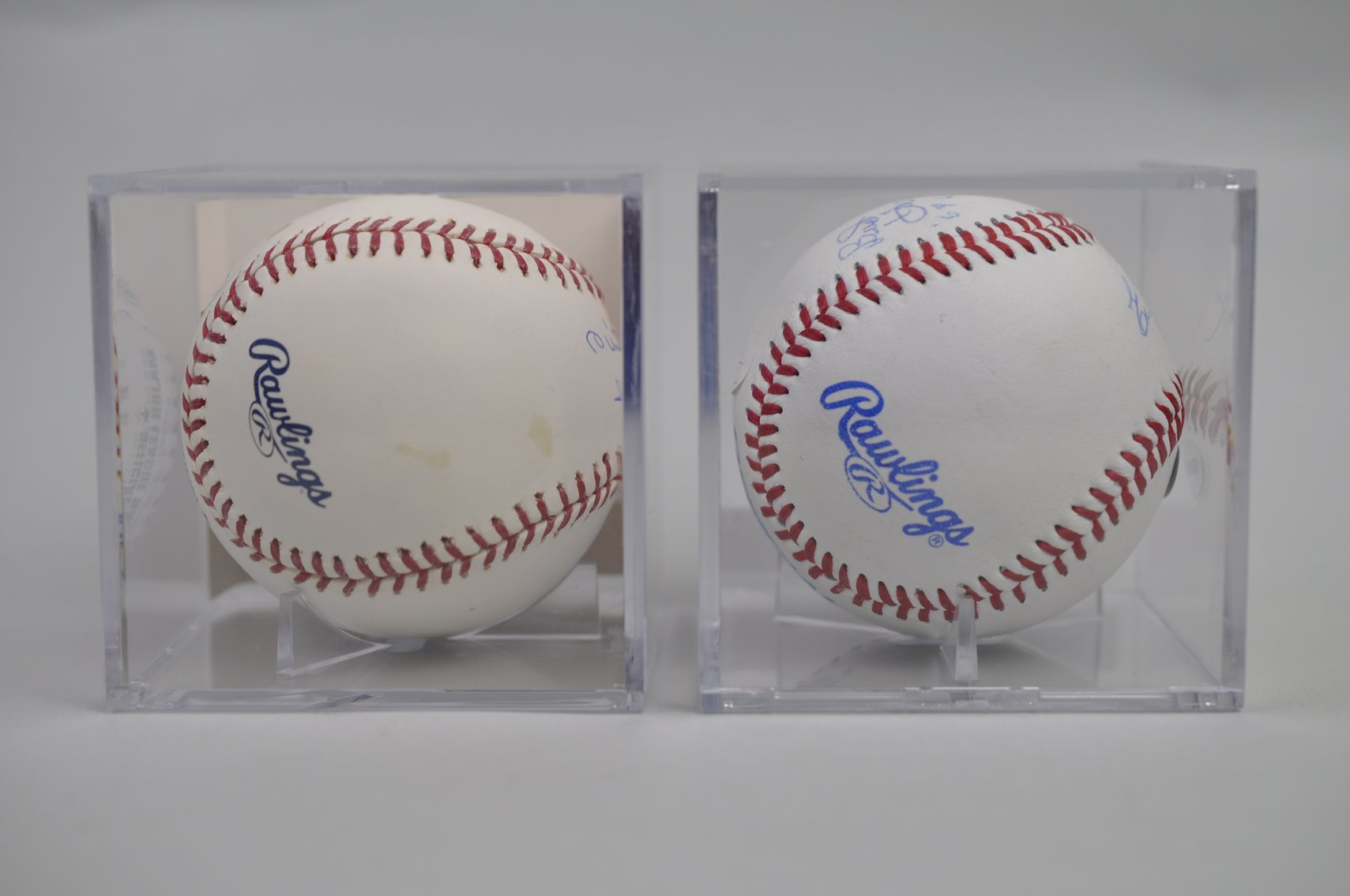 Baseballs Signed by Stars of Second Dead ball Era