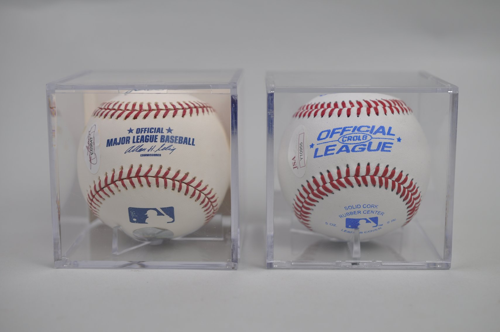 Baseballs Signed by Stars of Second Dead ball Era