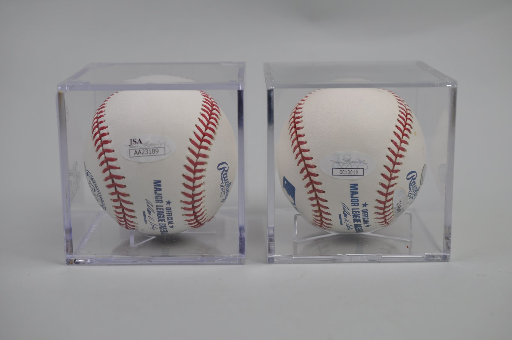 Baseballs Signed by 70s & 80s Hall of Famers