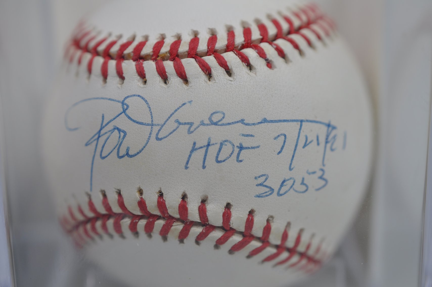 Inscribed Baseballs by All Stars of the 70's