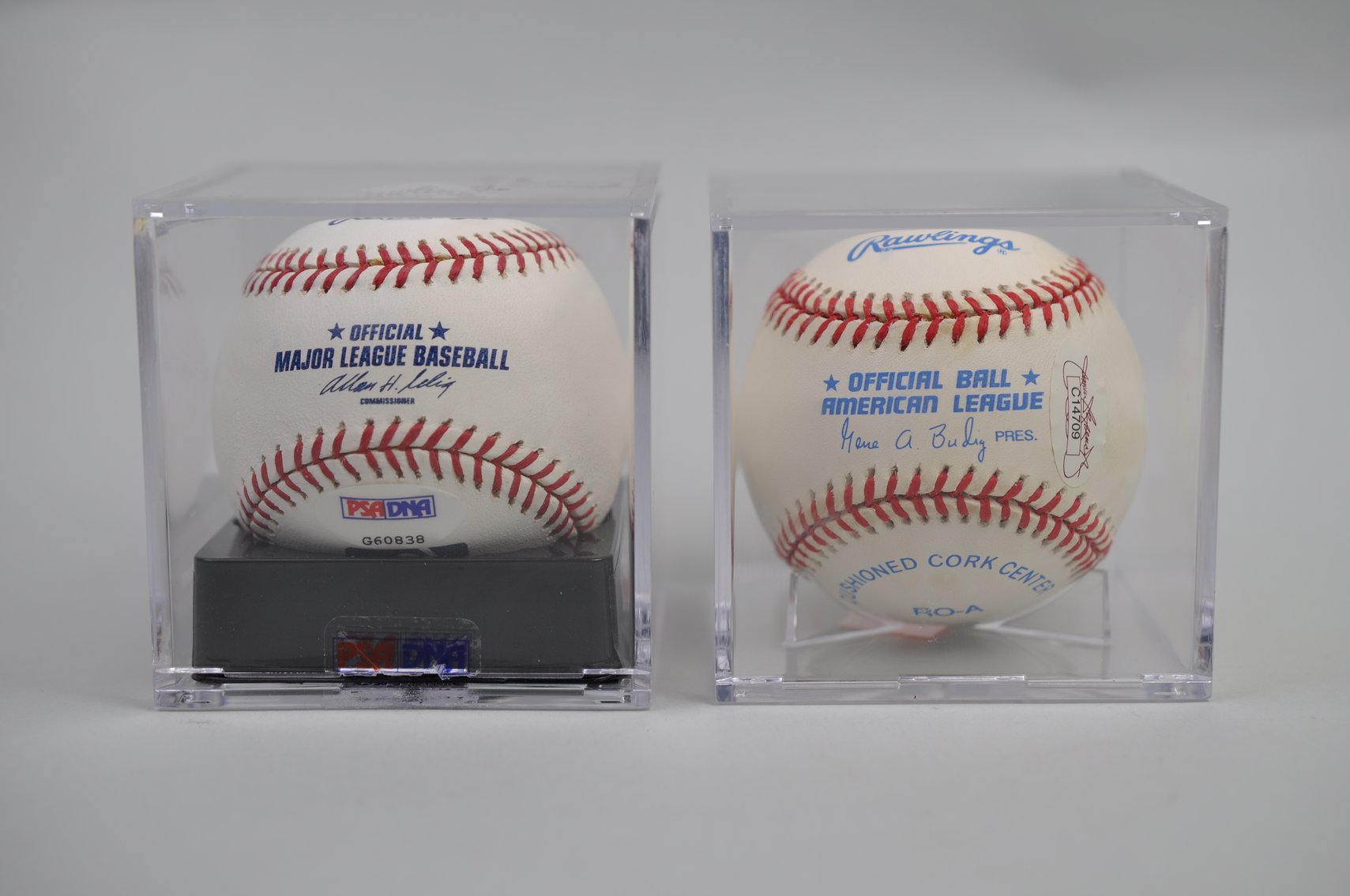 Inscribed Baseballs by All Stars of the 70's