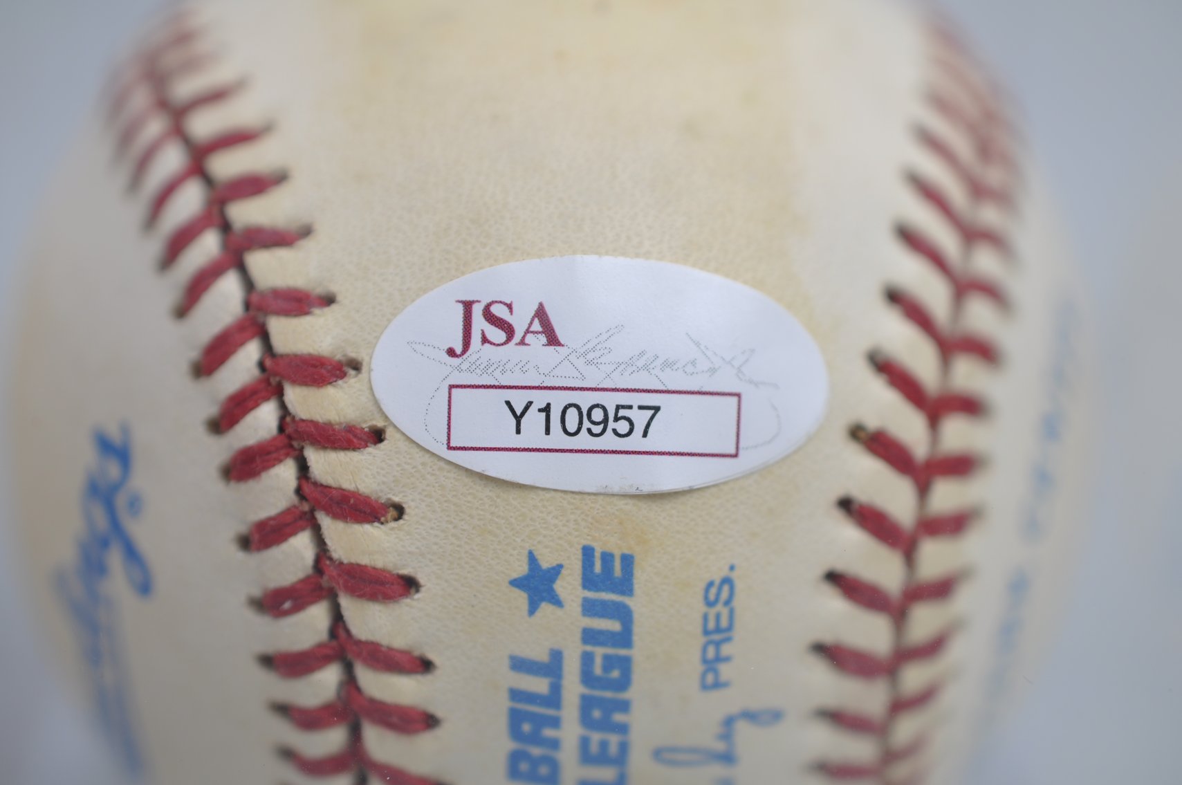 Baseballs Inscribed by HOF'ers from 60's & 70's