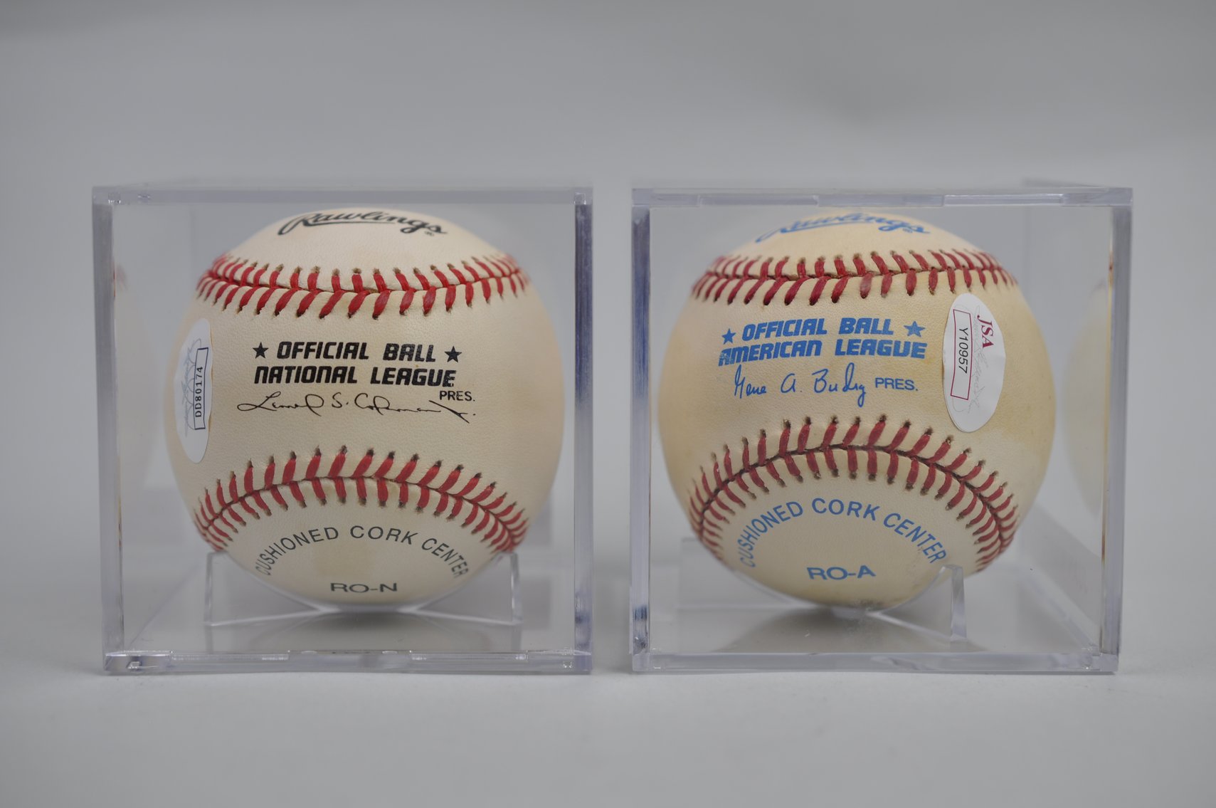 Baseballs Inscribed by HOF'ers from 60's & 70's