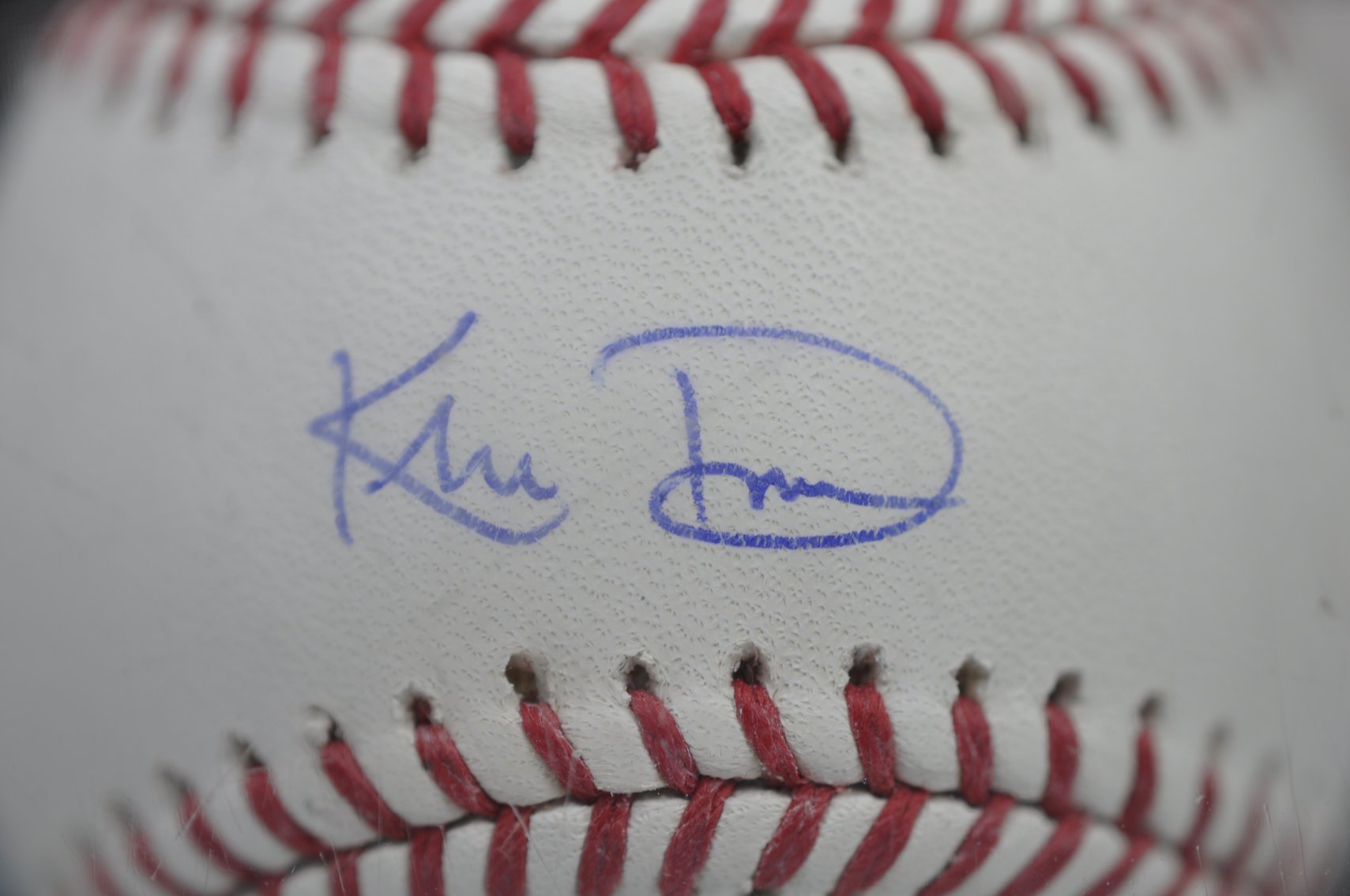 Baseballs Signed by Stars of the Analytics Era