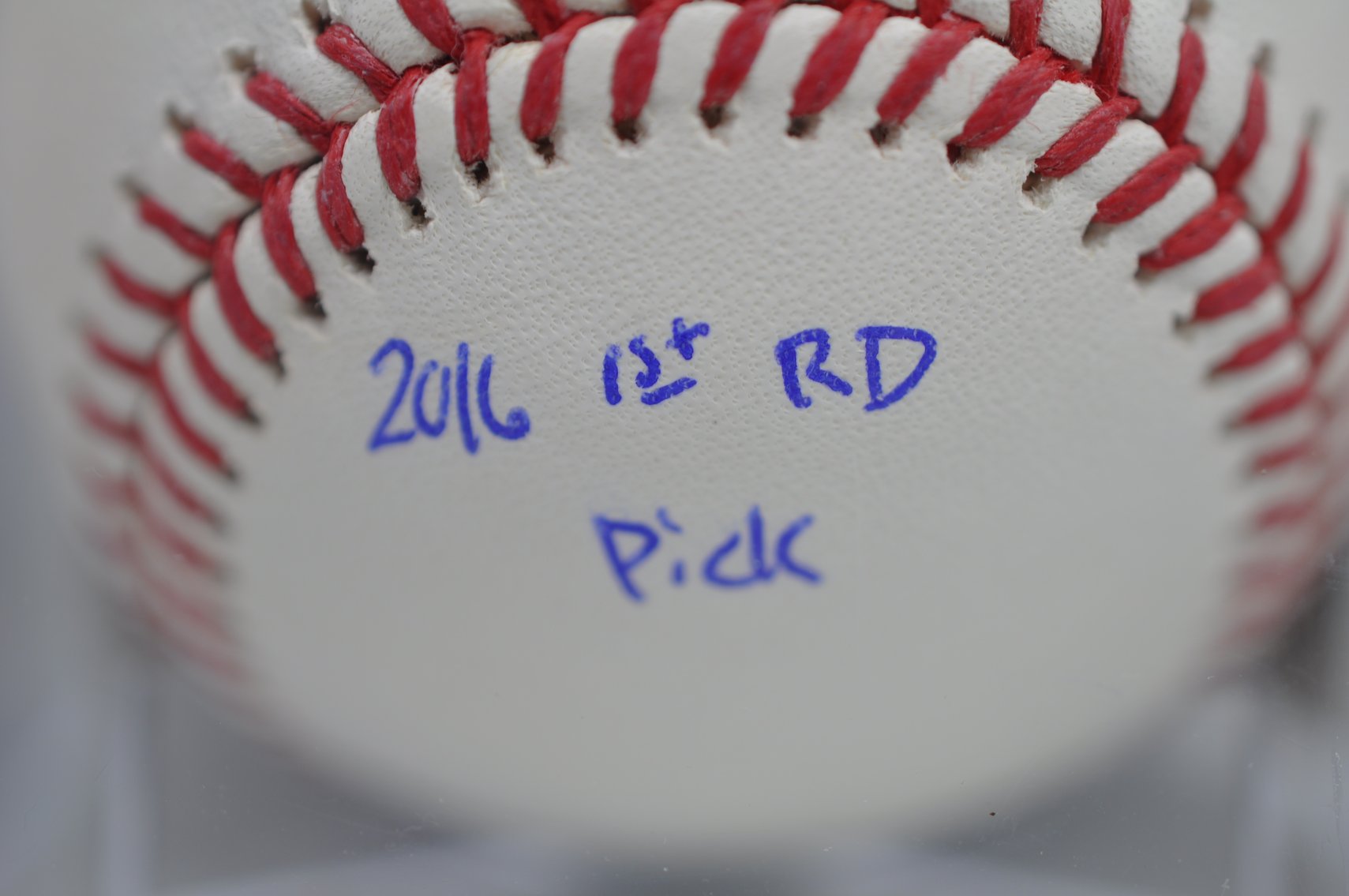 Baseballs Signed by Stars of the Analytics Era