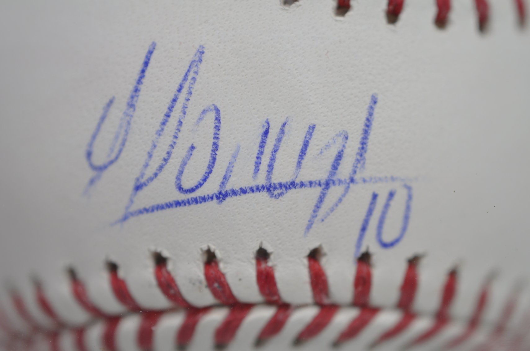 Baseballs Signed by Stars of the Analytics Era