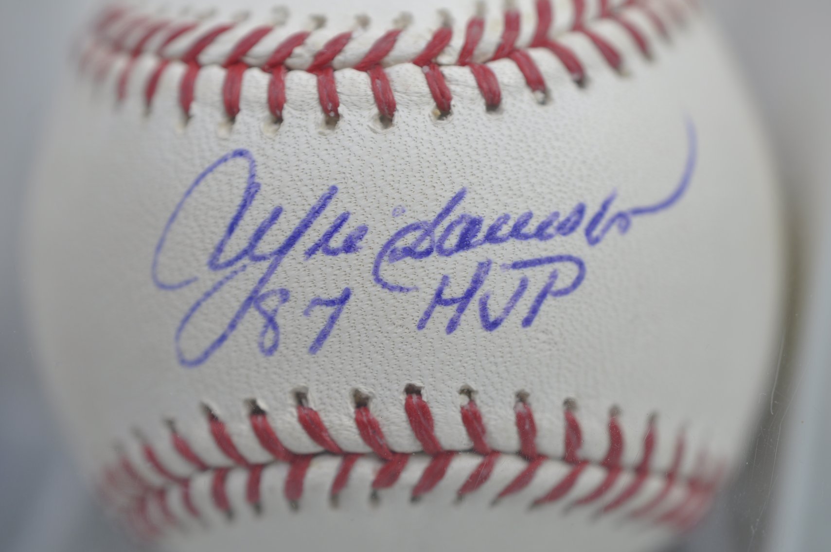 Inscribed Baseballs by Miami Marlins Players