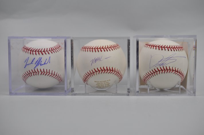 Moneyball Era Signed Baseballs