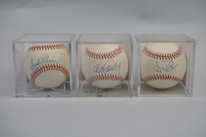 Players of the 70's and 80's Signed Baseballs