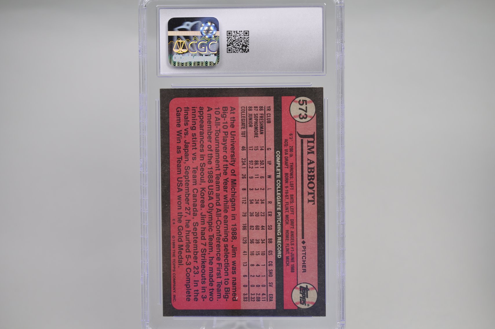 1980's MLB Stars Graded Cards Collection