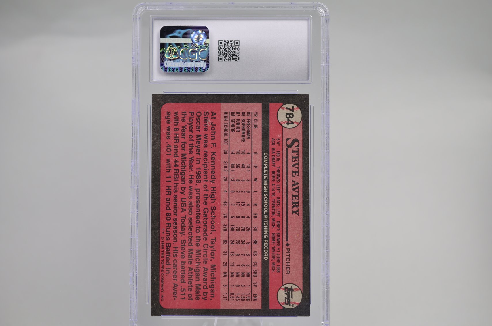 1980's MLB Stars Graded Cards Collection