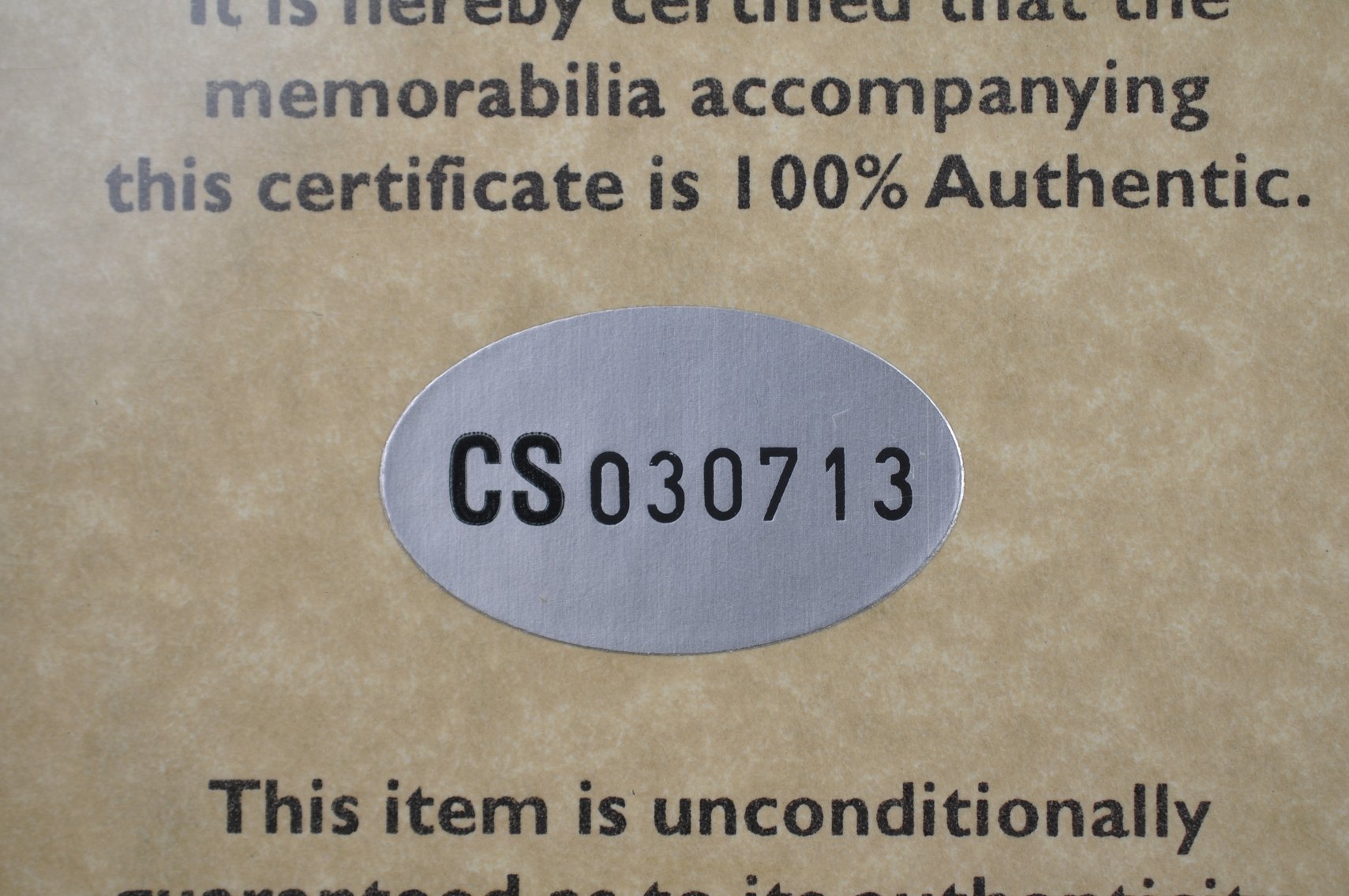 Chipper Jones Auto Photo & Ltd Bobblehead