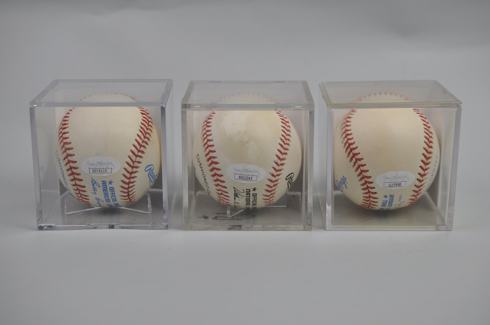 Players of the 70's and 80's Signed Baseballs