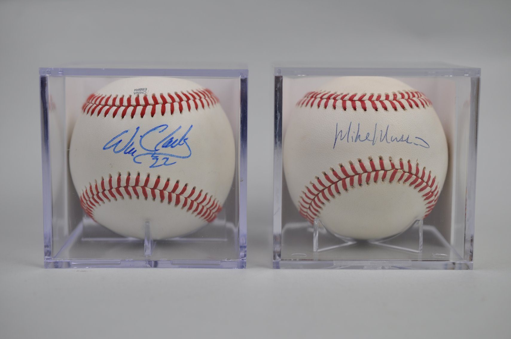 Moose vs. The Thrill Signed Baseballs