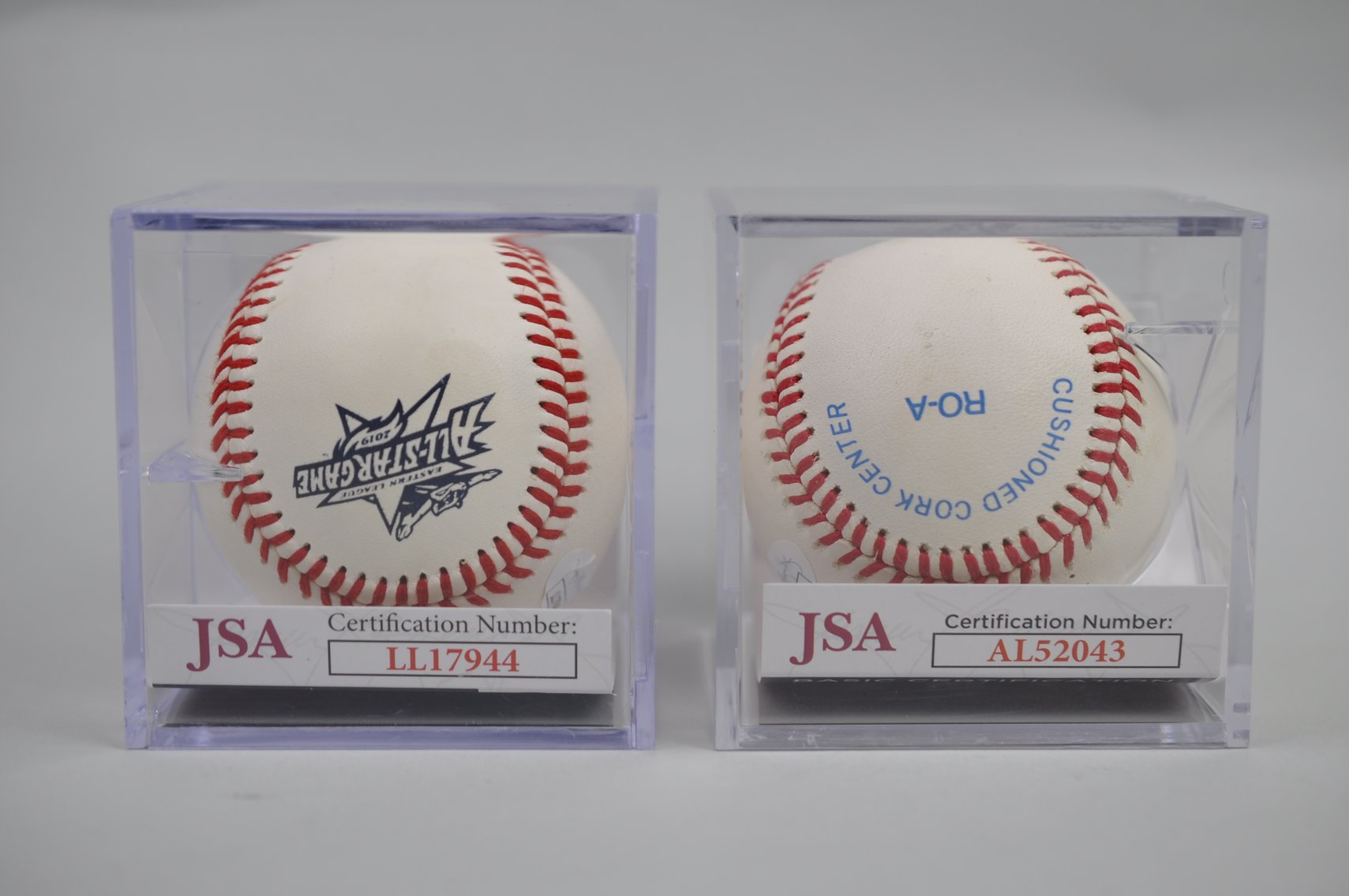 Moose vs. The Thrill Signed Baseballs