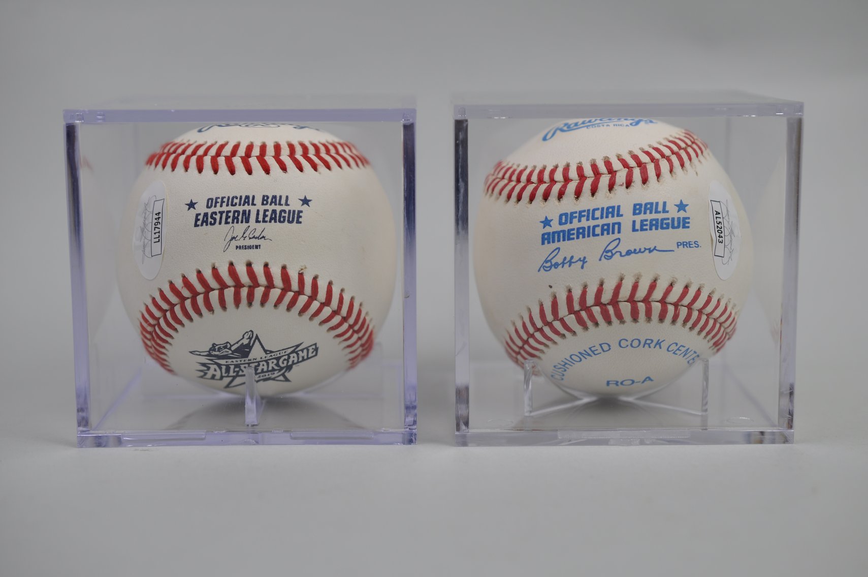 Moose vs. The Thrill Signed Baseballs