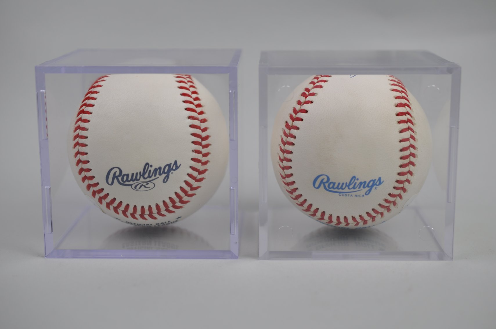 Moose vs. The Thrill Signed Baseballs