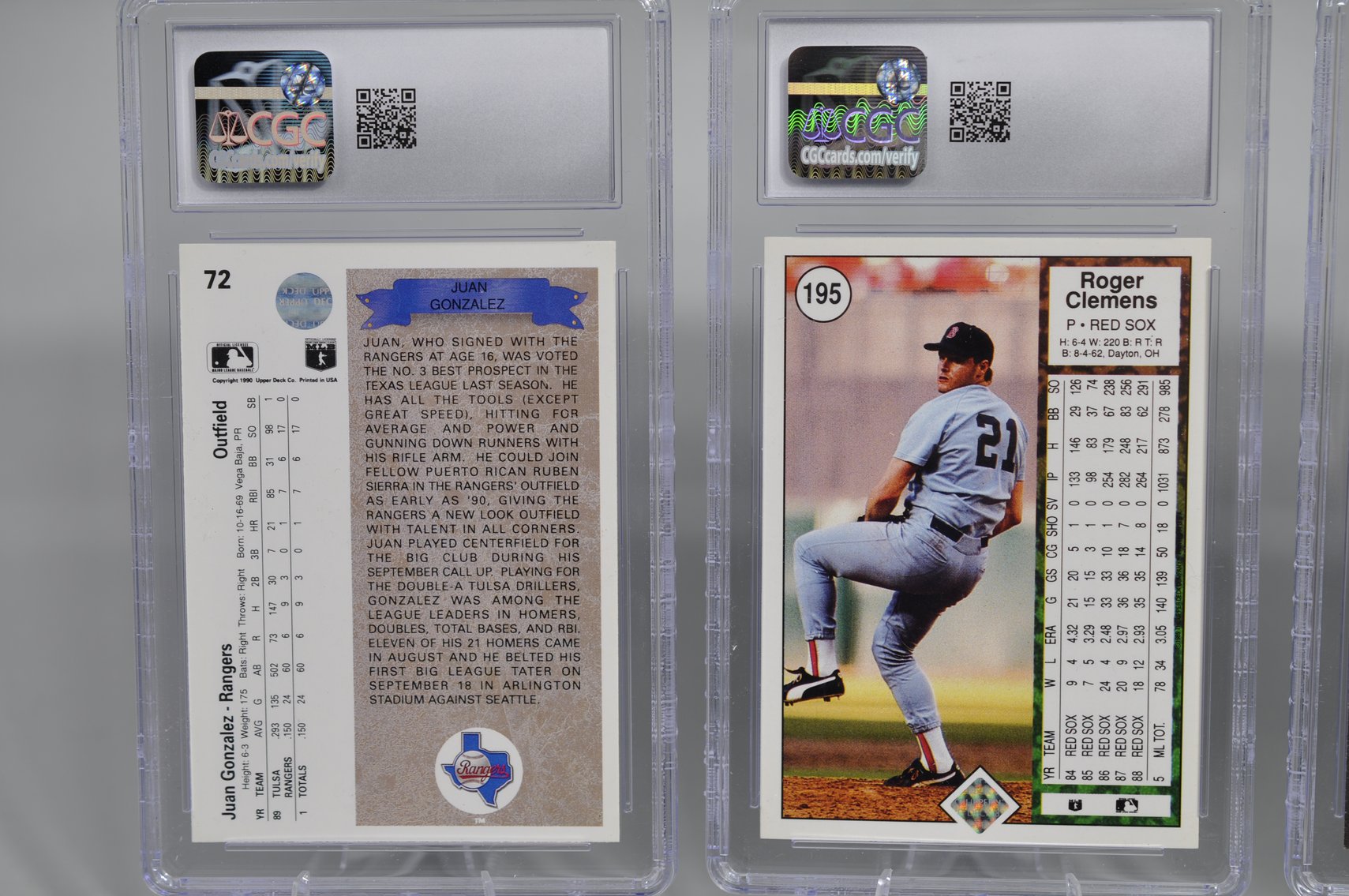 Late 80's Greats- Graded Cards Collection