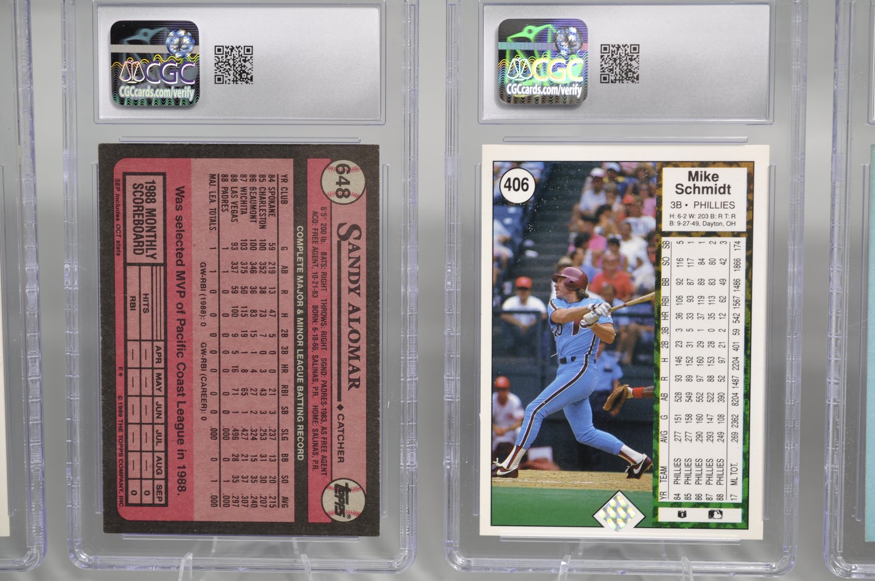 Late 80's Greats- Graded Cards Collection