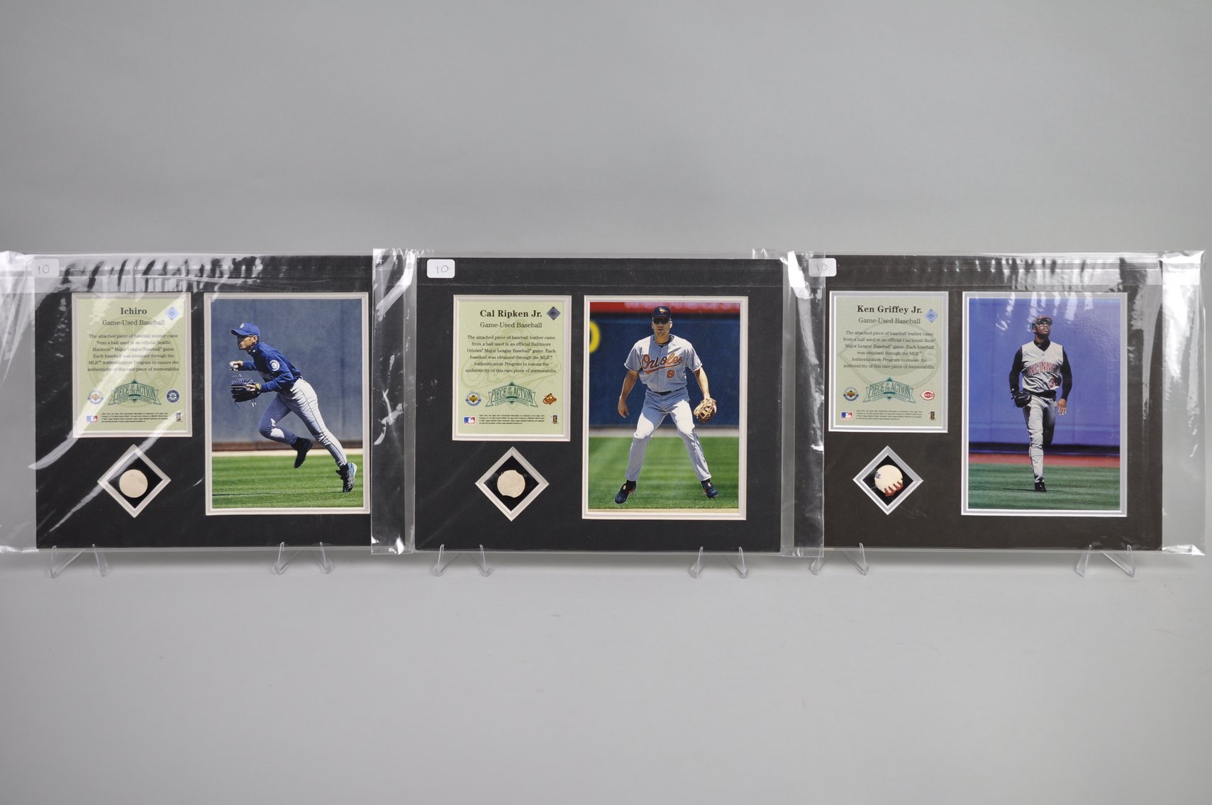 Piece of the Action Game Used Ball Plaques