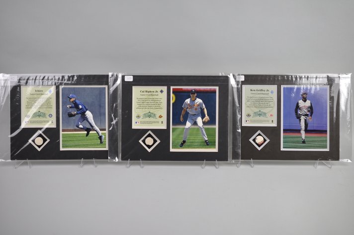 Piece of the Action Game Used Ball Plaques