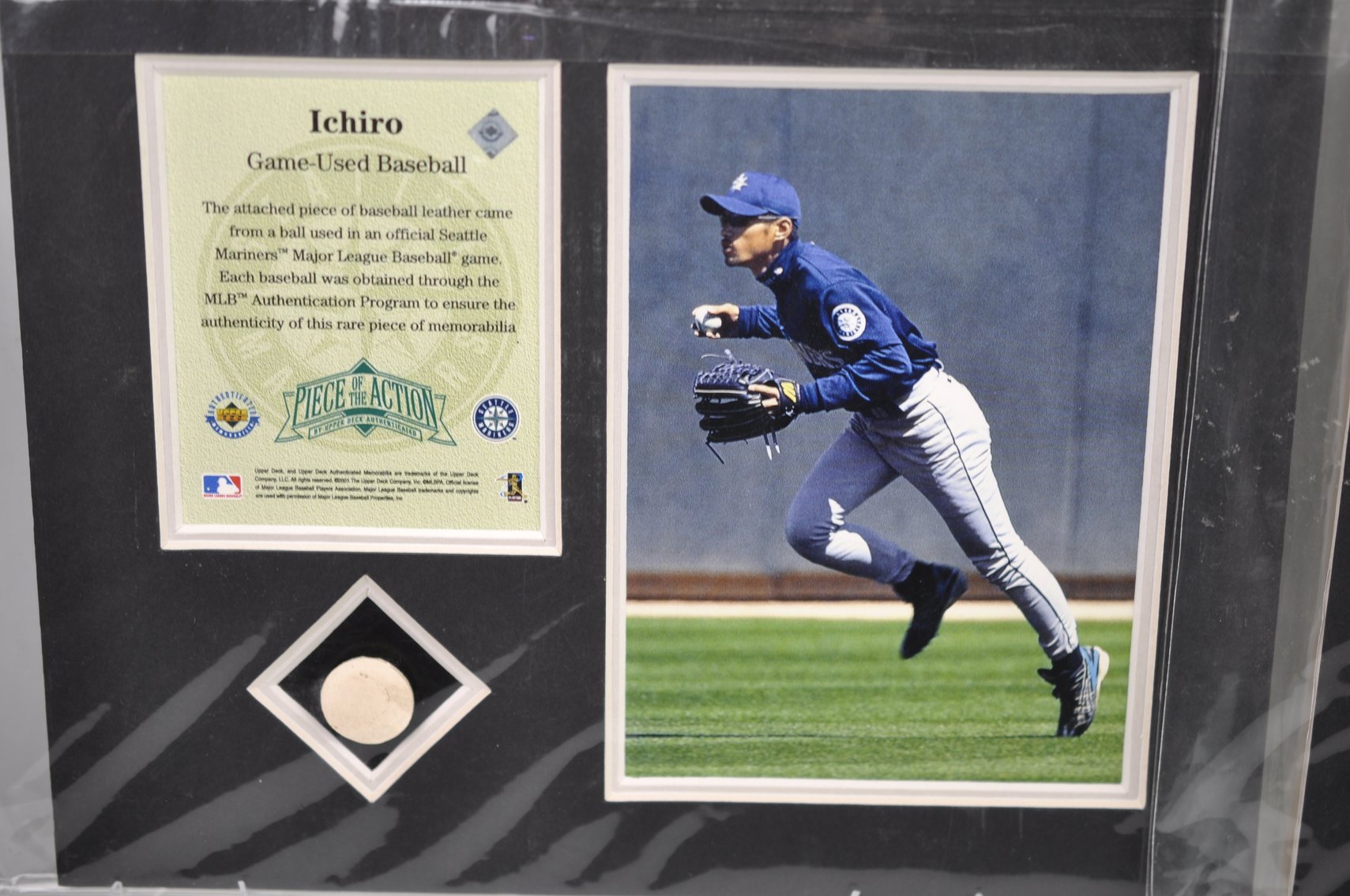 Piece of the Action Game Used Ball Plaques