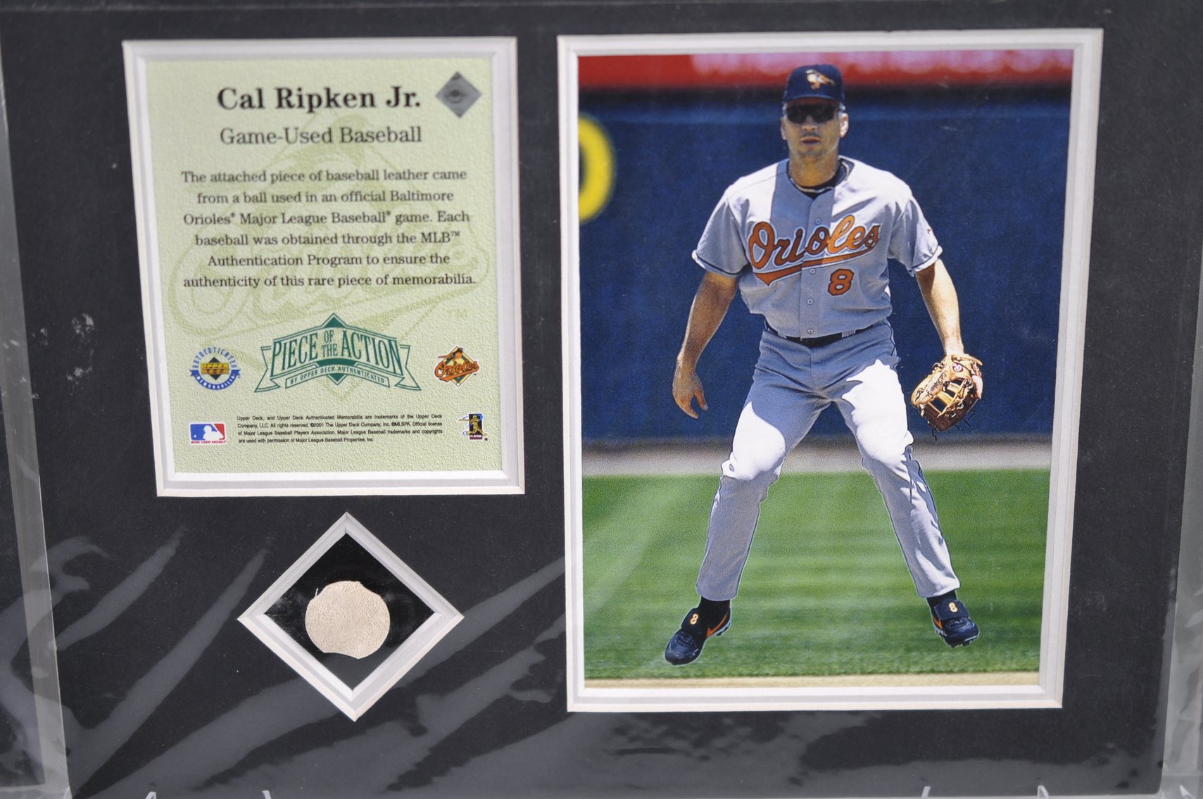 Piece of the Action Game Used Ball Plaques