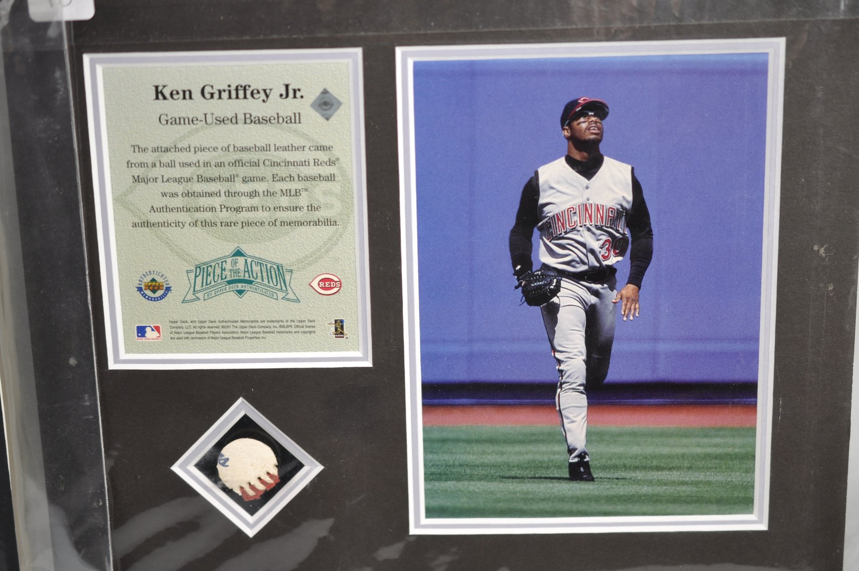 Piece of the Action Game Used Ball Plaques