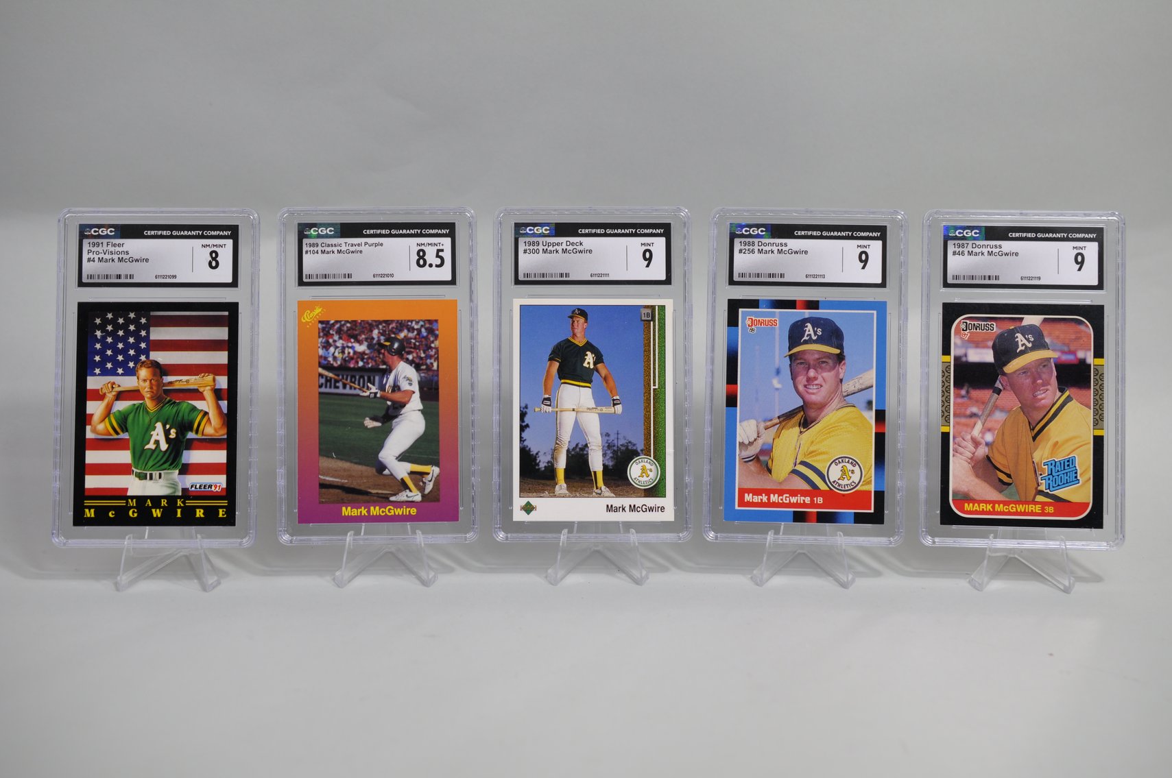 Mark McGwire Graded Cards