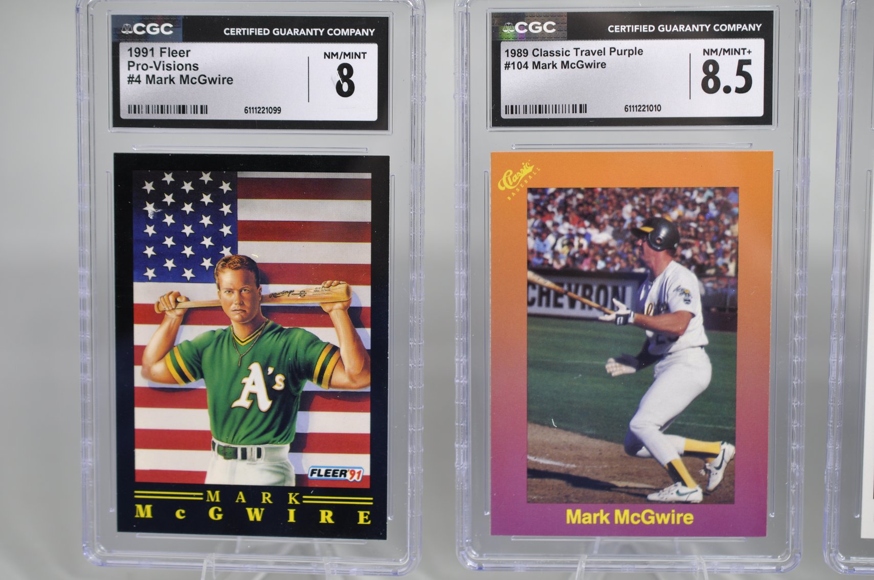 Mark McGwire Graded Cards